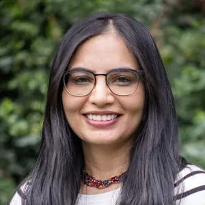 Head and shoulders photo of Namrata Ginoya.