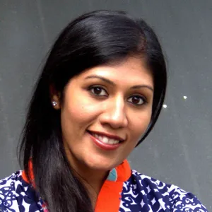 Head and shoulders photo of Ajaita Shah.