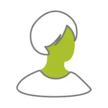 Head and shoulders illustration.